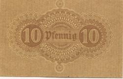 Ladenburg - Stadt - 15.5.1917 - Ende Dezember 1919 - 10 Pfennig 