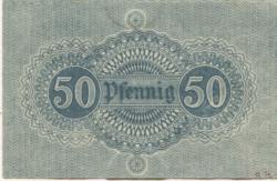 Ladenburg - Stadt - 20.4.1919 - Ende Dezember 1921 - 50 Pfennig