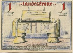 Landkirchen (heute: Fehmarn) - Gemeinde - -- - 1 Mark