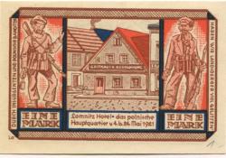 Landsberg (heute: PL-Gorzów Slaski) - Stadt - 20.3.1921 - 1.3.1922 - 100 Pfennig