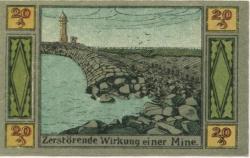Langeneß-Nordmarsch - Gemeinde - 1.9.1921 - 20 Pfennig