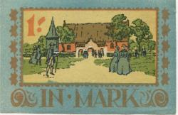 Langenhorn - Gemeinde - - 31.3.1922 - 1 Mark