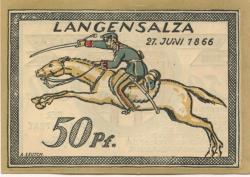 Langensalza (Bad) - Stadt - 1921 - 50 Pfennig