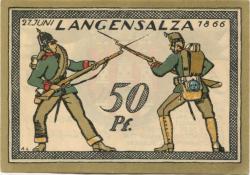 Langensalza (Bad) - Stadt - 1921 - 50 Pfennig