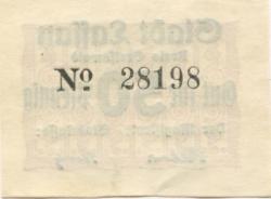Lassan - Stadt - -- - 50 Pfennig