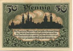 Lauban - (heute:-PL-Luban) - Stadt - Oktober 1920 - 50 Pfennig