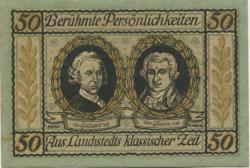Lauchstedt (Bad) - Stadt - 1921 - 50 Pfennig