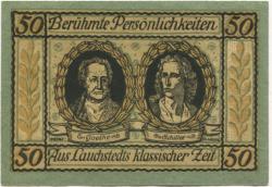 Lauchstedt (Bad) - Stadt - 1921 - 50 Pfennig