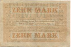 Lauenburg (heute: PL-Lebork) - Stadt - 15.11.1918 - 10 Mark