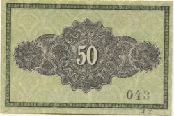 Lauscha - Gemeinde - Februar 1920 - 50 Pfennig