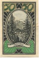Lautenthal (heute: Langelsheim) - 30.10.1921 - 2.1.1923 - 50 Pfennig