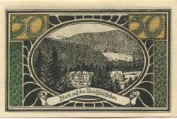 Lautenthal (heute: Langelsheim) - 30.10.1921 - 2.1.1923 - 50 Pfennig