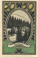 Lautenthal (heute: Langelsheim) - 30.10.1921 - 2.1.1923 - 50 Pfennig