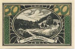 Lautenthal (heute: Langelsheim) - 30.10.1921 - 2.1.1923 - 50 Pfennig