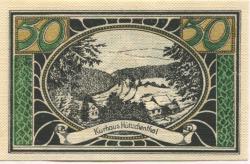 Lautenthal (heute: Langelsheim) - 30.10.1921 - 2.1.1923 - 50 Pfennig