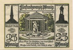 Lauterberg (Bad) - Stadt - 15.7.1921 - 25 Pfennig