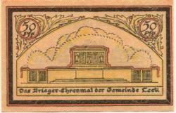 Leck - Gemeinde - -- - 50 Pfennig