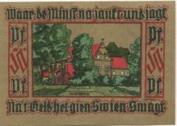 Leer -Verein für Heimatschutz und Heimatgeschichte eV - Oktober 1921 - 50 Pfennig