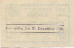 Leipzig - Stadt - 31.12.1918 - 50 Pfennig