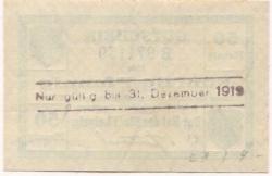 Leipzig - Stadt - - 31.12.1919 - 50 Pfennig