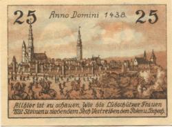 Leobschütz (heute: PL-Glubczyce) - Stadt - 31.12.1922 - 25 Pfennig