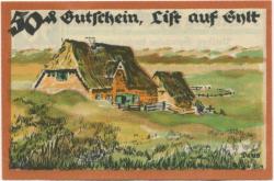 List - Gemeinde - 21.7.1921 - 50 Pfennig