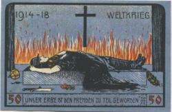Lockstedter Lager (heute: Hohenlockstedt) - Gemeinde - 1.8.1921 - 31.3.1922 - 50 Pfennig