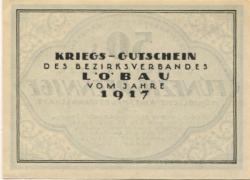 Löbau - Amtshauptmannschaft - 1917 - 31.12.1918 - 50 Pfennig