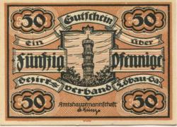 Löbau - Amtshauptmannschaft - - 30.6.1921 - 50 Pfennig