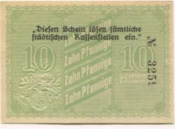 Löbau - Stadt - - 31.12.1918 - 10 Pfennig