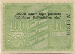 Löbau - Stadt - - 31.12.1918 - 10 Pfennig