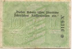 Löbau - Stadt - - 31.12.1918 - 10 Pfennig