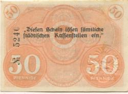 Löbau - Stadt - - 31.12.1918 - 50 Pfennig