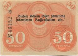 Löbau - Stadt - - 31.12.1918 - 50 Pfennig