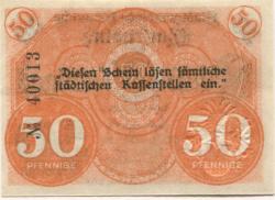 Löbau - Stadt - - 31.12.1918 - 50 Pfennig