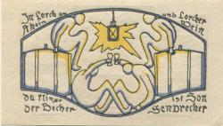 Lorch - Stadt - 20.8.1920 - 50 Pfennig