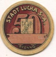 Lucka - Stadt - 1917 - 50 Pfennig