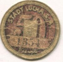 Lucka - Stadt - 1917 - 50 Pfennig
