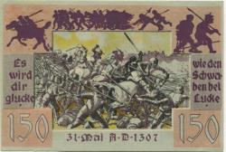 Lucka - Stadt - 1917 - 150 Pfennig