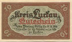 Luckau - Kreis - Mai 1917 - 31.12.1918 - 10 Pfennig