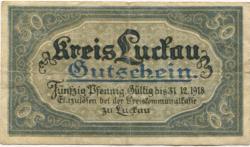 Luckau - Kreis - Mai 1917 - 31.12.1918 - 50 Pfennig