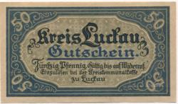 Luckau - Kreis - Mai 1917 - 50 Pfennig