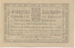Lübbecke - Stadt - 14.5.1920 - 1/2 Mark