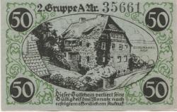 Lübbecke - Stadt - 8.12.1920 - 50 Pfennig