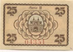 Lüben (heute: PL-Lubin) - Stadt - 15.10.1919 - 31.12.1920 - 25 Pfennig 