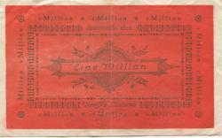 Lüchow - Kreissparkasse - 16.8.1923 - 31.10.1923 - 1 Million Mark