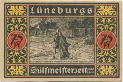 Lüneburg - Verkehrsverein - 1921 - 75 Pfennig 