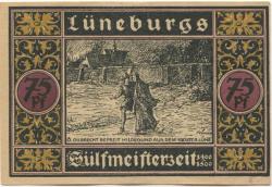 Lüneburg - Verkehrsverein - 1921 - 75 Pfennig 