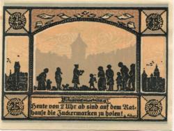 Mainbernheim - Stadt - Dezember 1920 - 31.3.1921 - 25 Pfennig