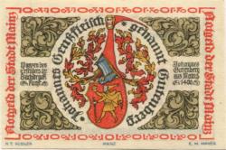 Mainz - Stadt - 1.4.1921 - 10 Pfennig